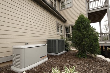 Generac Home Standby Installed 18 Inches from Home According to Code and Manufacturer Guidelines