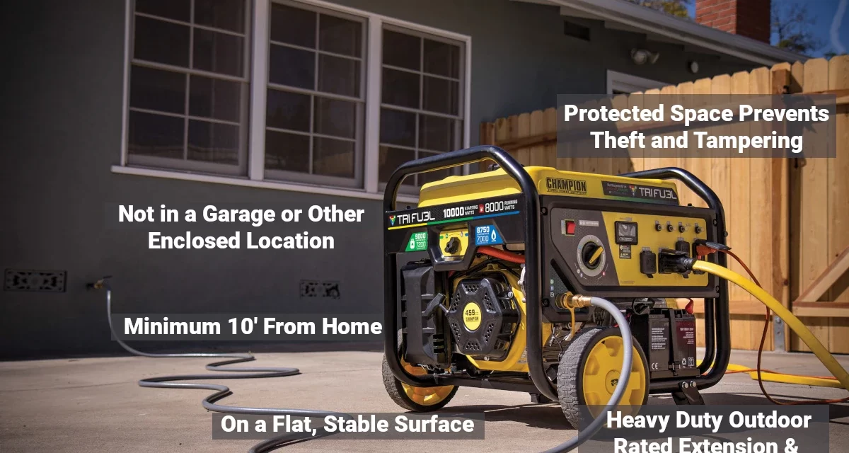 Is Your Portable Generator Ready for Winter Storms?