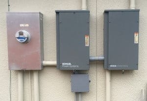 Two KohlerTransfer Switches Installed on One Generator