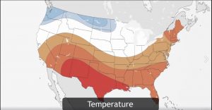 The NWS Forecast Based on the CPC Prediction for 2017-2018 (NOAA Image)