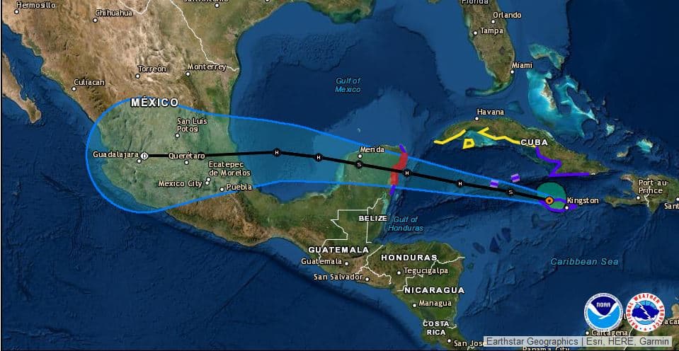 Hurricane Grace to Hit Cayman Islands, Cancun, and Mainland Mexico