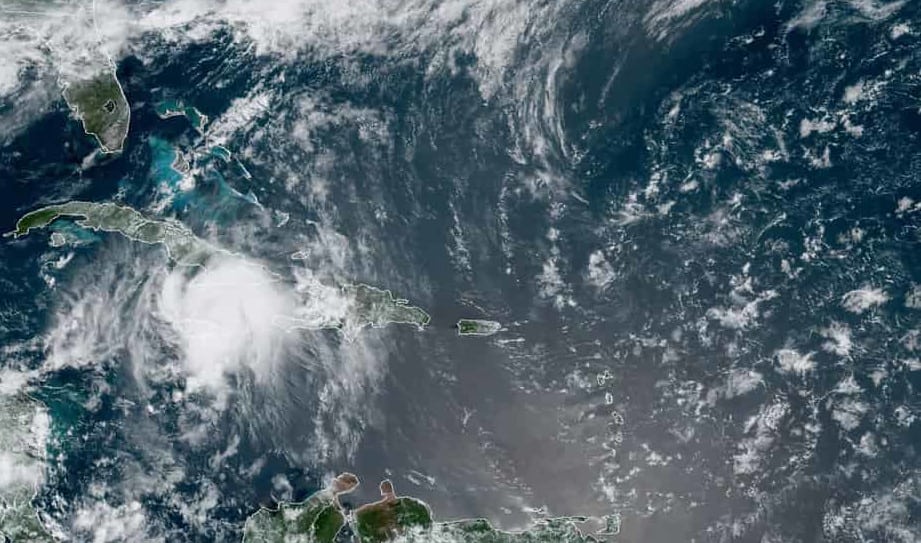 Hurricane Elsa Approaches Cuba. NOAA Image