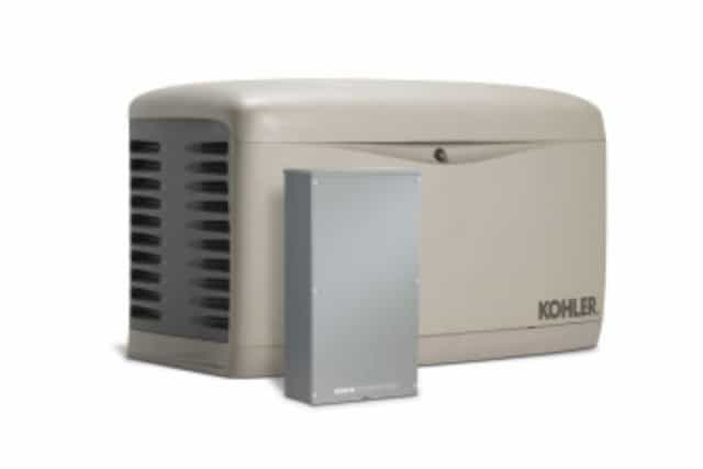 Kohler 20kW Home Standby Shown with 200-Amp Automatic Transfer Switch