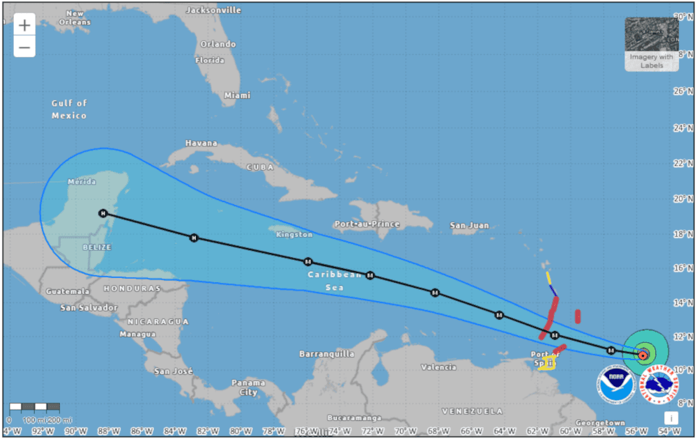 Major Hurricane Beryl Bears Down on Caribbean—Gulf | Norwall