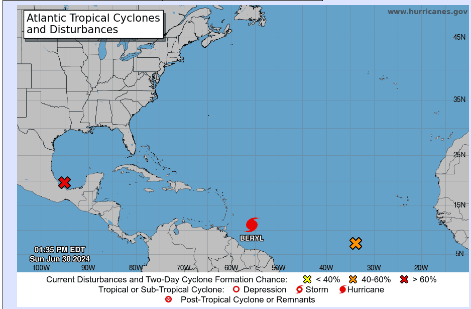 Major Hurricane Beryl Bears Down on Caribbean—Gulf | Norwall