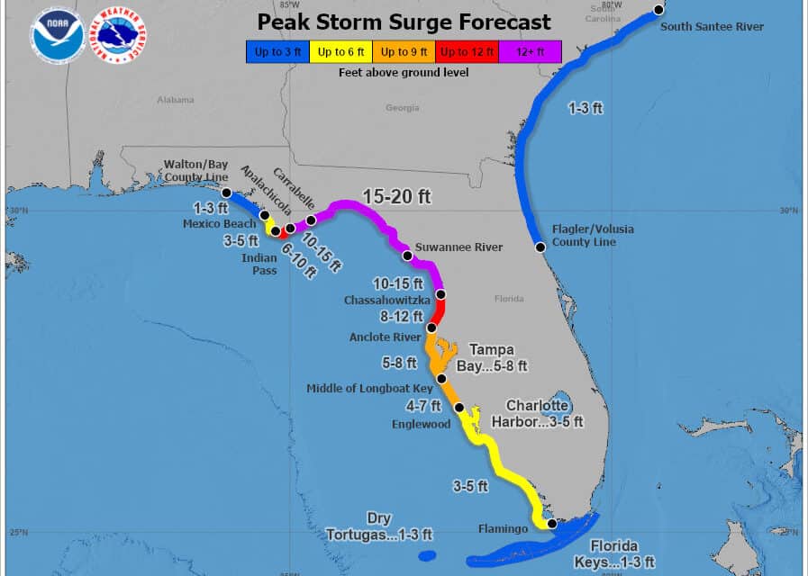 Helene Strengthening—Major Hurricane to Hit Tallahassee