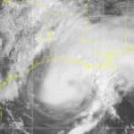 Hurricane Francine Nears Louisiana Coast—Early Evening Landfall