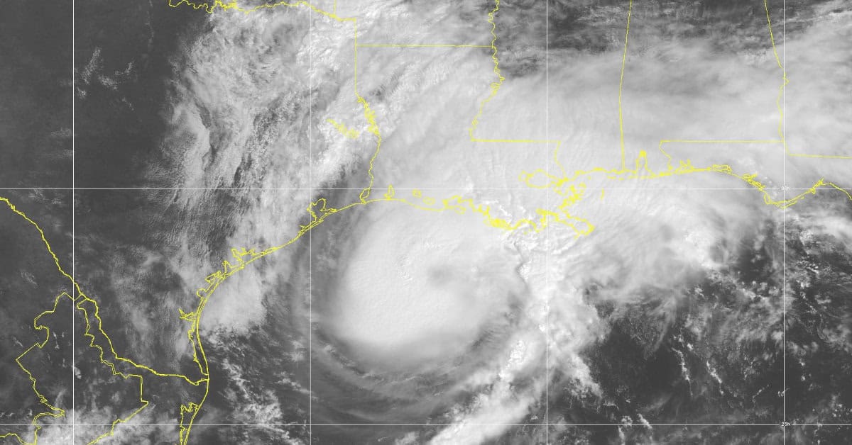 Hurricane Francine Nears Louisiana Coast—Early Evening Landfall