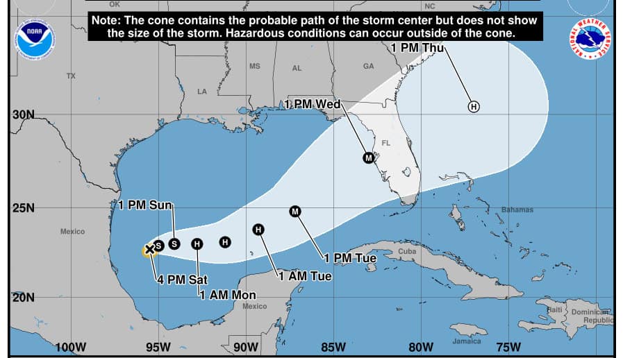 Tropical Storm Milton to Hit Florida As Cat 3 Hurricane Norwall